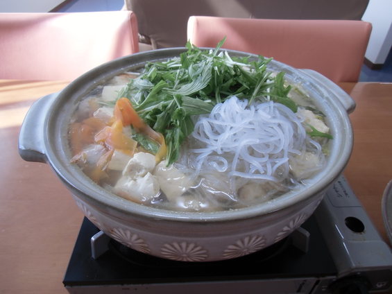 お鍋パーティーをしました。