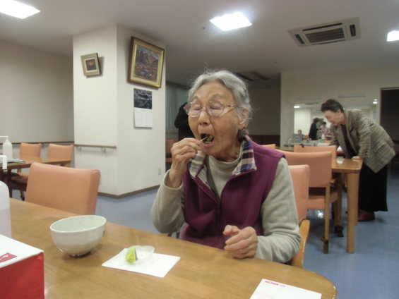 お茶会をしました。