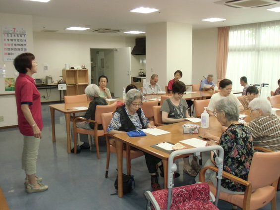 熱中症についてのお話し会を開催しました。