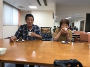 ちょっと早い敬老会＆お茶会を行ないました。