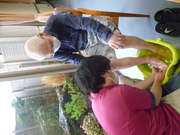 冷え性なのでやってもらえてありがたいととても喜ばれておりました。