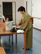 お茶会　を行いました。