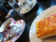 カフェでモーニング