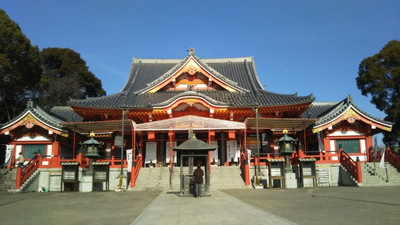初詣に出掛けました。